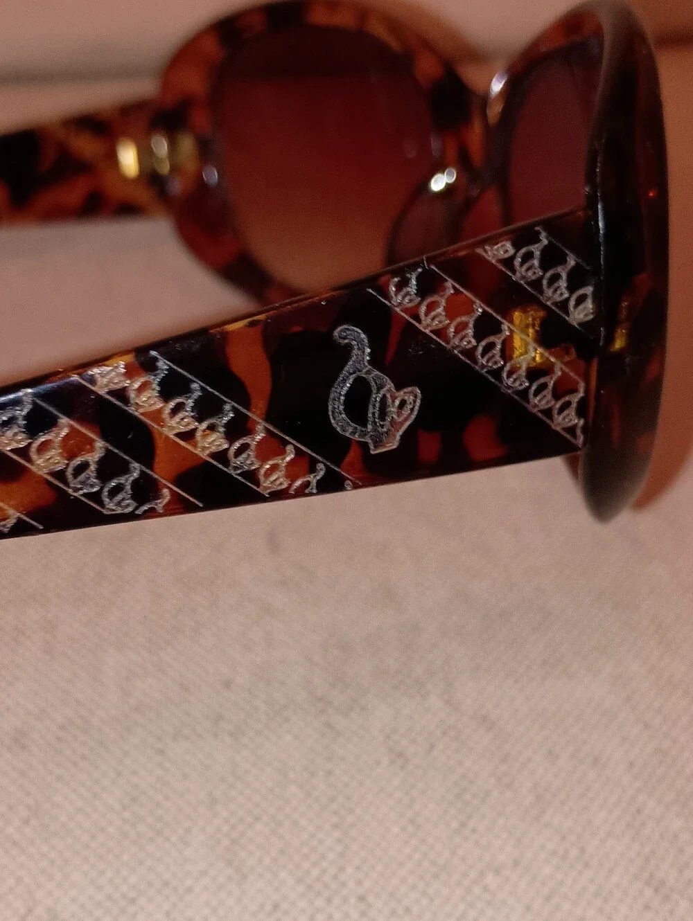Y2K Baby Phat Classic Tortoiseshell Women’s Sunglasses - Brown Lenses